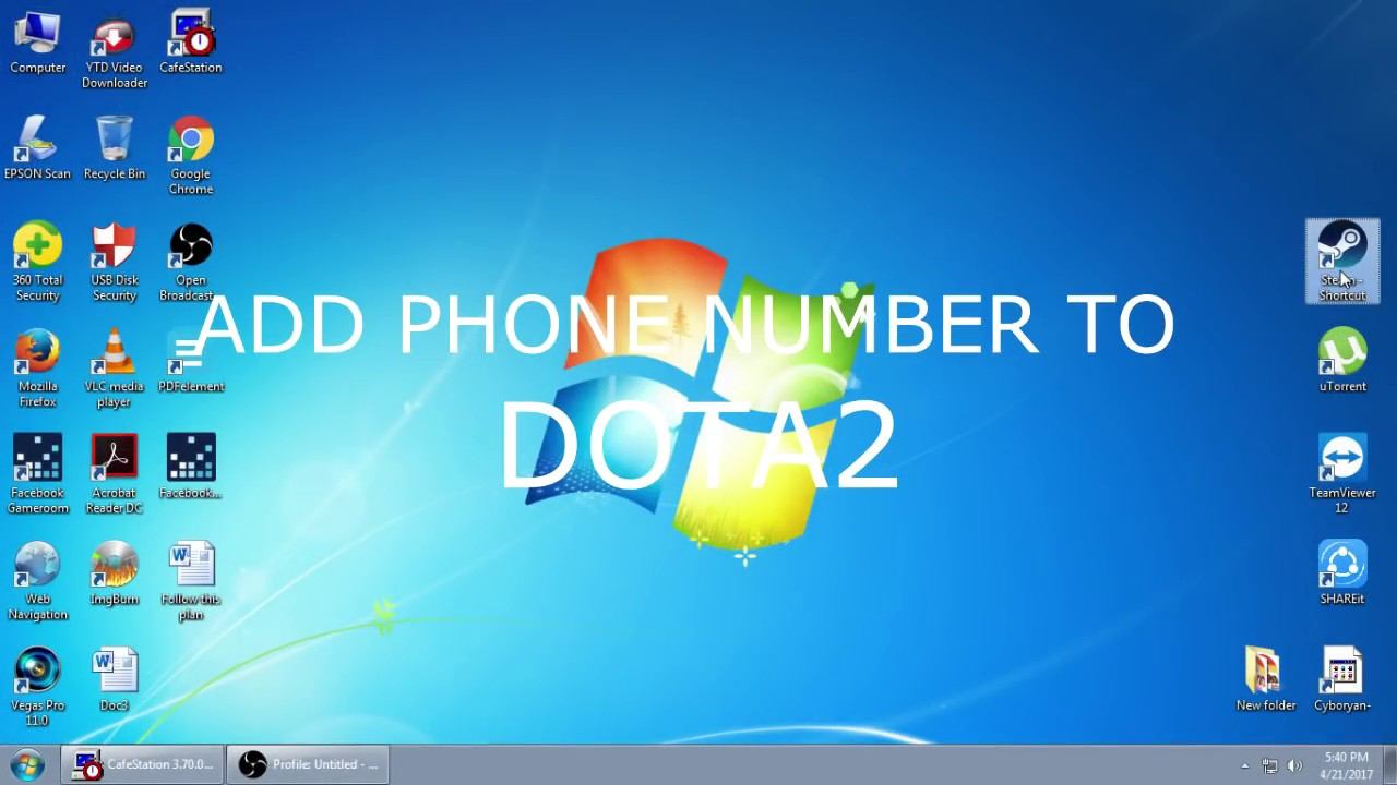How to Add Phone Number in Dota 2 (May 2017 Matchmaking Update) смотреть онлайн
