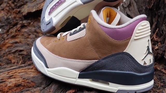 ARCHAEO BROWN Air Jordan 3! Color Blocking PERFECTION! With ON FEET! смотреть онлайн