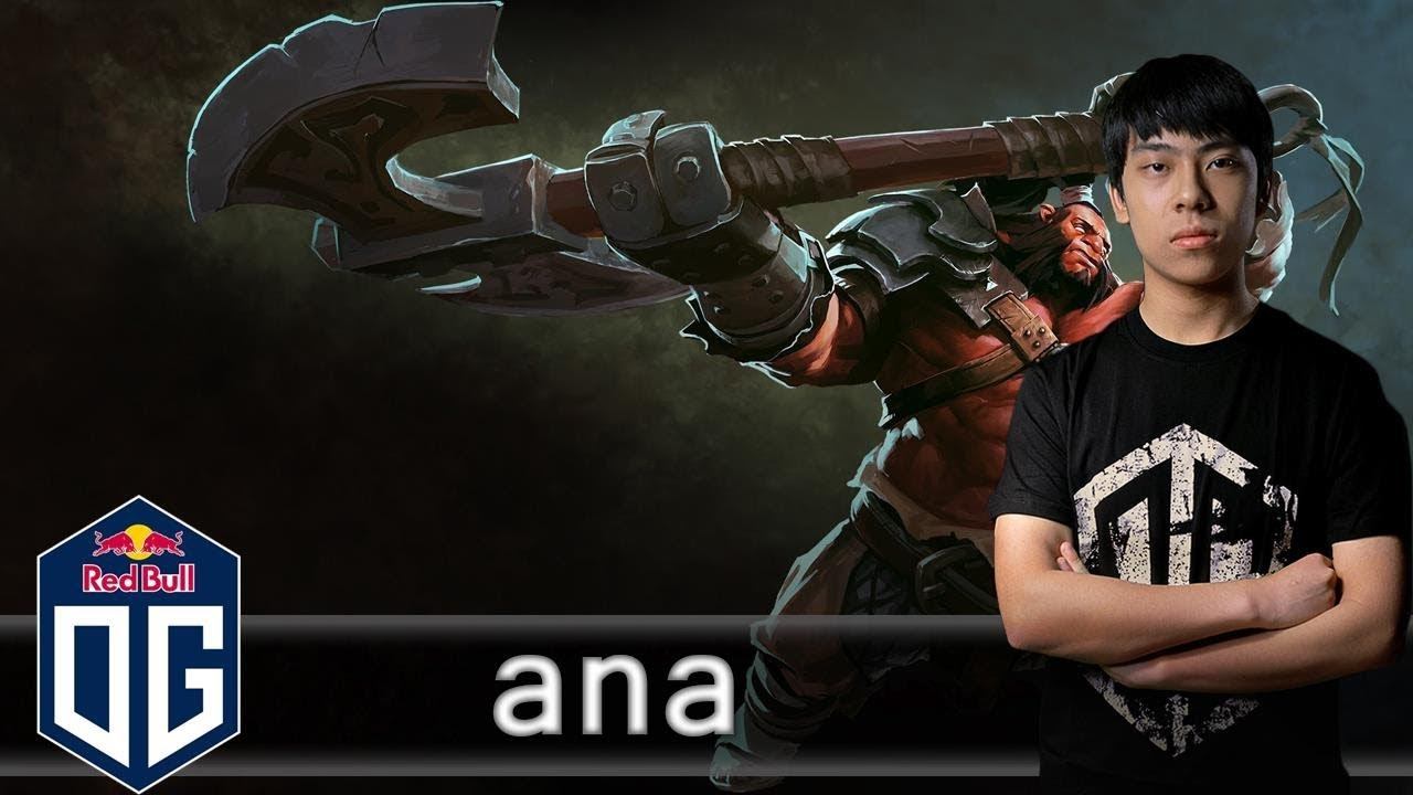 OG.ana Axe Gameplay - Unranked Match - OG Dota 2. смотреть онлайн