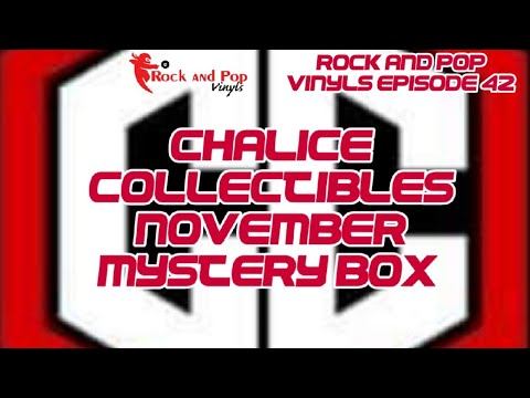 Rock and Pop Vinyls Episode 42: Chalice Collectibles November mystery box unboxing! смотреть онлайн