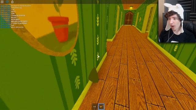 GLITCHING HELLO NEIGHBOR IN ROBLOX! 🐰 смотреть онлайн
