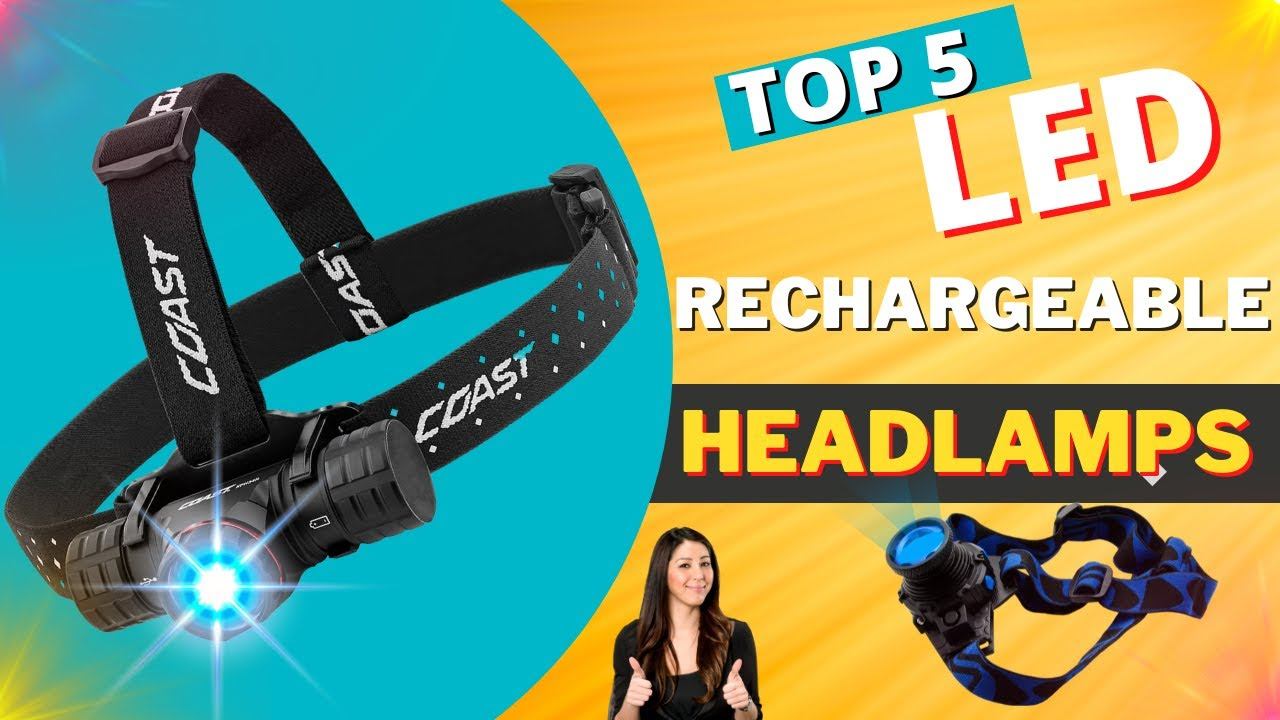 Top 5 Best LED Rechargeable Headlamps in 2022 смотреть онлайн