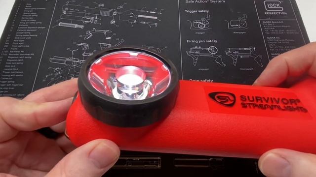 Streamlight Survivor flashlight - a bench top review смотреть онлайн