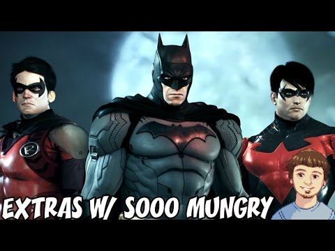 Batman: Arkham Knight - EXTRAS #1 - NEW 52 Skins DLC Suits w/ Robin & Nightwing, Red Hood & Showcas смотреть онлайн