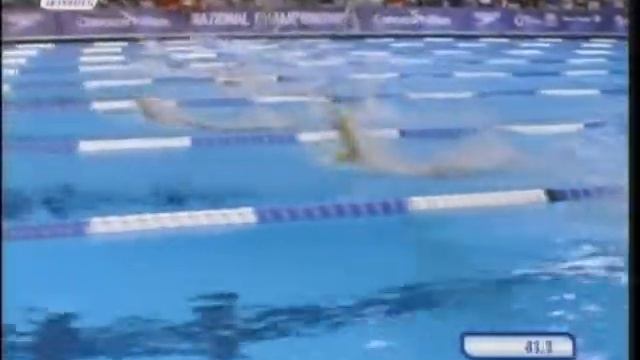 Aaron Peirsol 200m Backstroke Final New World Record