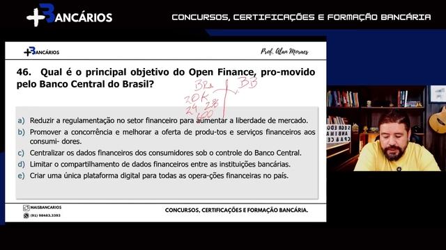 DESAFIO 300 QUESTÕES CONHECIMENTOS BANCÁRIOS - BNB - PARTE 4 смотреть онлайн