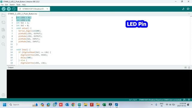 STM8S103F3P6 Push button Control LED with Arduino IDE | STM8S103F3P6 Arduino IDE Teach Me Something смотреть онлайн