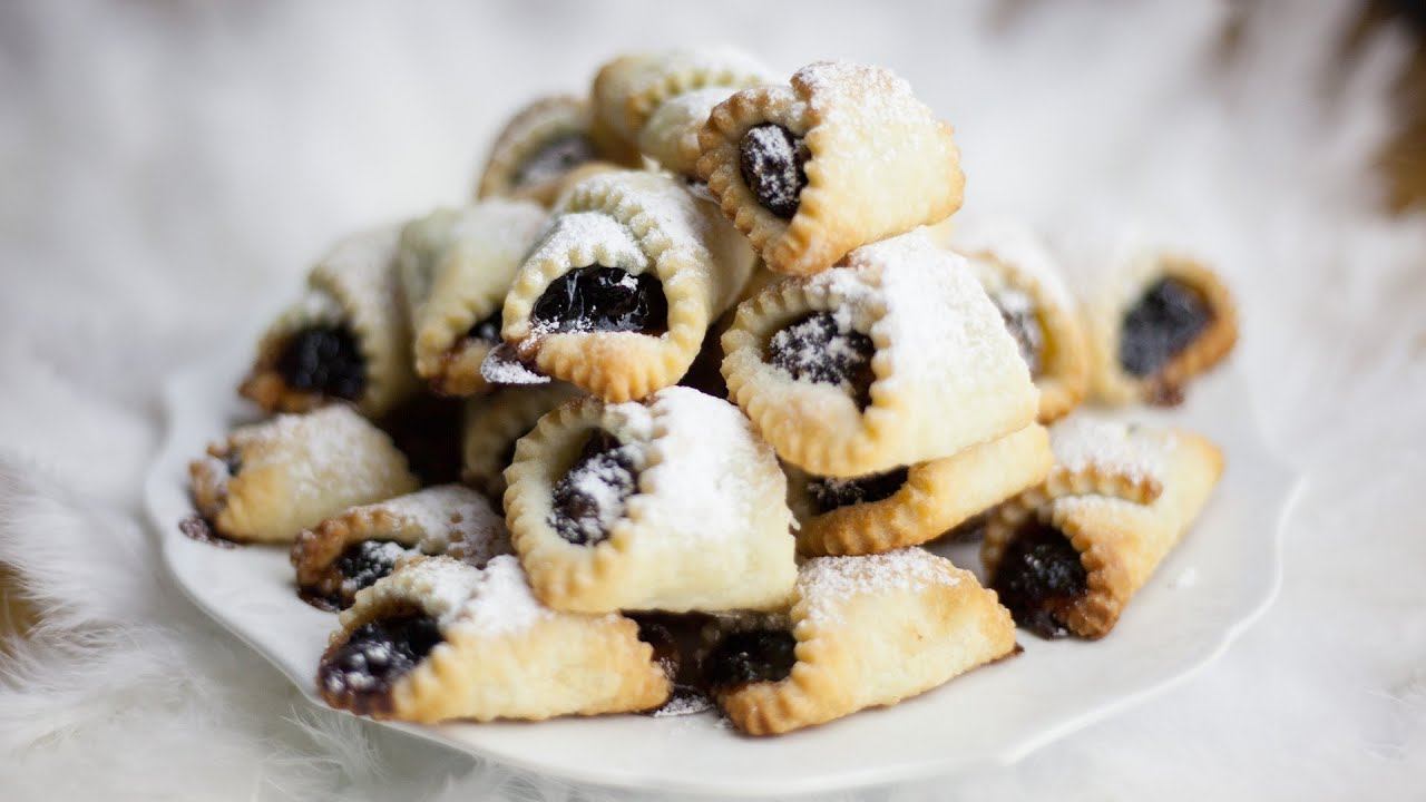 Polish Christmas Cookies - Kolaczki Swiateczne - Recipe #124 смотреть онлайн
