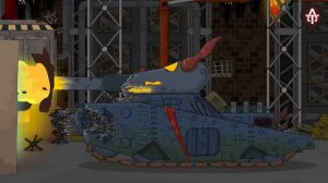 Гибрид Левиафан VS Адский КВ 6 Gerand - "Гладиаторские бои" - Мультики про танки