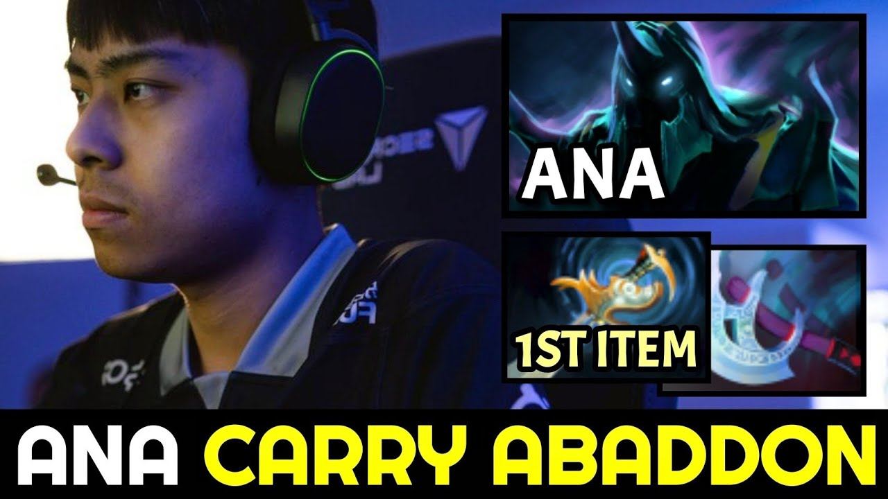 ANA Unexpected Carry — MANTA STYLE ABADDON Dota 2 смотреть онлайн