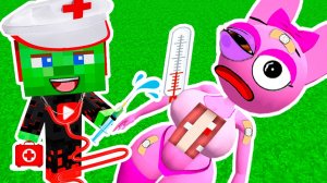 ДЕВУШКА ПИНКИ СПРУНКИ ЗАБОЛЕЛА И Я СДЕЛАЛ ЕЙ ОПЕРАЦИЮ В МАЙНКРАФТ