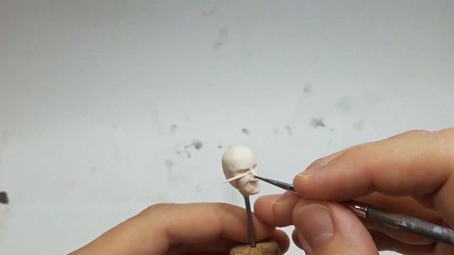 How To Sculpt Heads And Faces With Polymer Clay - Different Sizes And Techniques смотреть онлайн