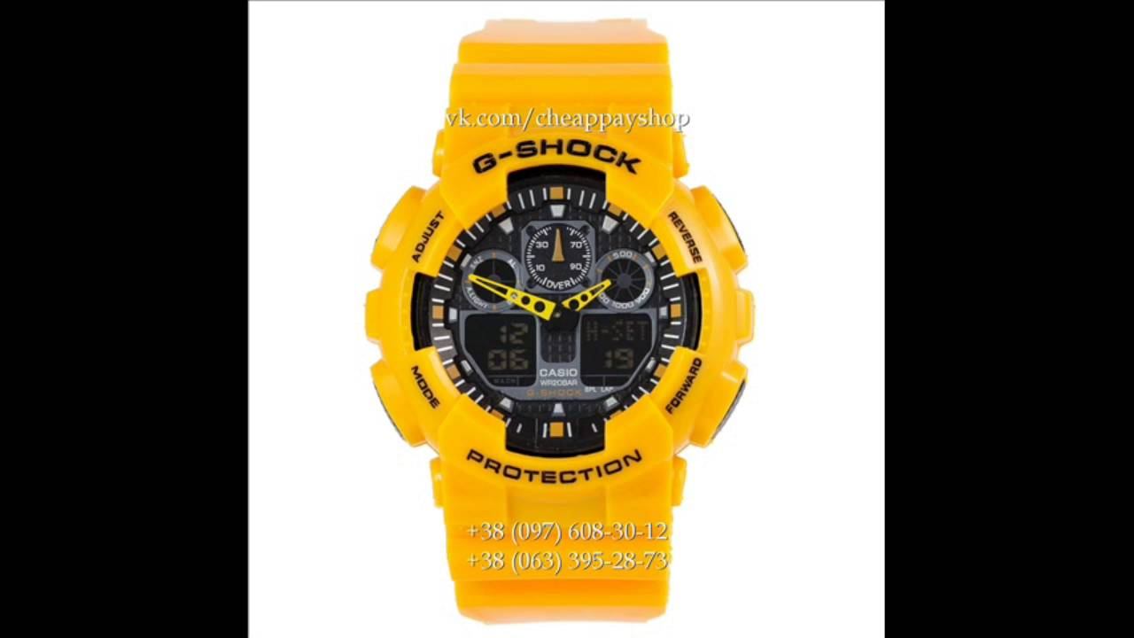 Все самые популярные модели Casio G-Shock смотреть онлайн