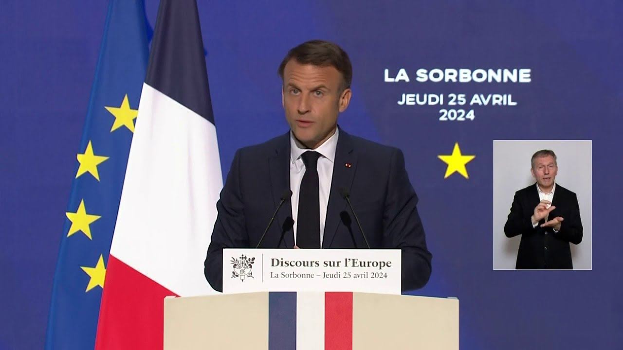 Le Discours D'Emmanuel Macron Sur L'Europe à La Sorbonne