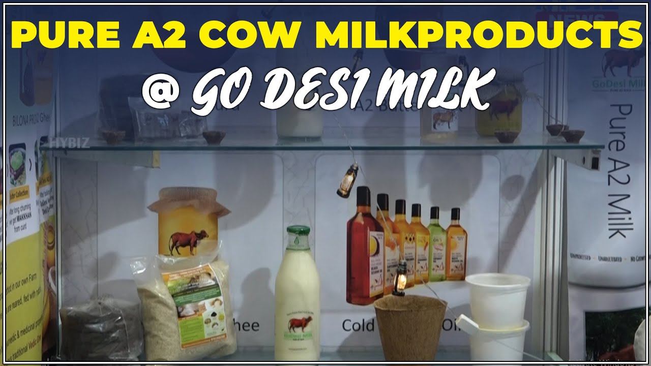 Pure A2 Cow Milk Products|| Go Desi Milk || Kids Fair 2021|| Hybiz tv смотреть онлайн