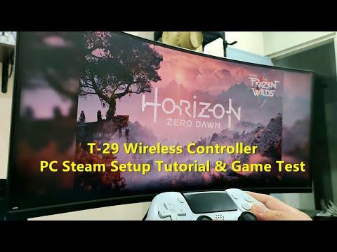 PC Game: T-29 Wireless Controller PC Steam Setup Tutorial & Game Test смотреть онлайн