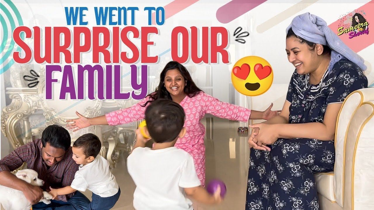 DIML With Voiceover | We went To Surprise Our Family | Unexpected Day | Sameera Sherief смотреть онлайн