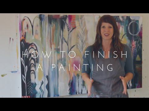 How to Finish a Painting with Flora Bowley смотреть онлайн