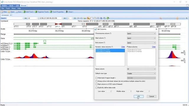 Visualizing SNP Array and DNA-seq CNV in the Genome Browser смотреть онлайн