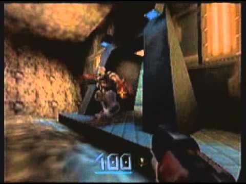 Quake II walkthrough (Hard, All secrets/enemies) E5M3 Geothermal Station смотреть онлайн