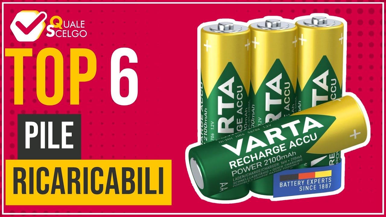 Pile ricaricabili - Top 6 - (QualeScelgo) смотреть онлайн