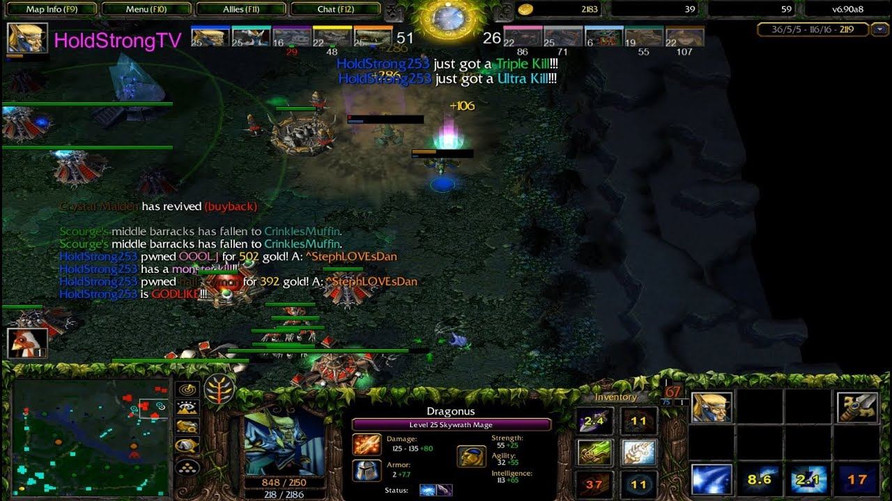DOTA 1 Skywrath Mage Dragonus Beyond GODLIKE + ULTRA KILL смотреть онлайн