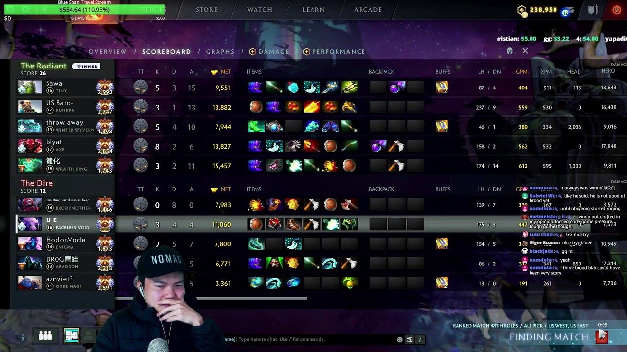 Blue Span Immortal RANKED 5.7K Daily Dota 2 - BACK IN CANADA смотреть онлайн