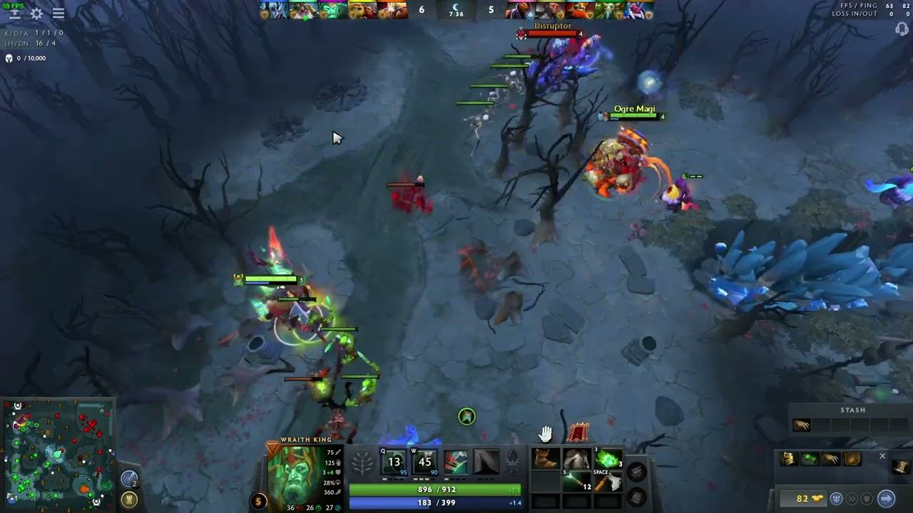 Dota 2 Patch 7.35 - Wraith King 7 Hero Killstreak Honorable Mention Full Gameplay | #dota2 #newpatc смотреть онлайн