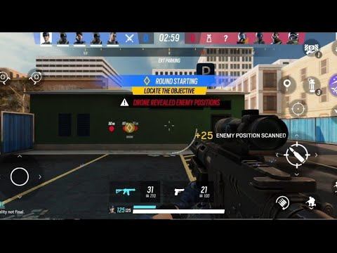 Rainbow Six Mobile Beta Gameplay || Secure Area 5v5 Gameplay || Rainbow Six Mobile смотреть онлайн
