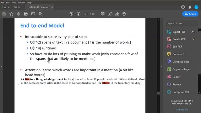 Week 10 Lecture New Trends [NLP] Coreference Resolution Part2 смотреть онлайн