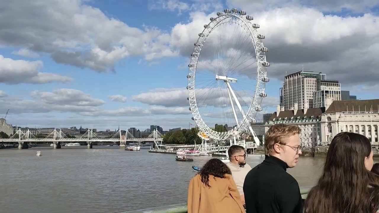 EXPLORE LONDON - Part 3: Visit to Big Ben, London Eye and Buckingham Palace смотреть онлайн