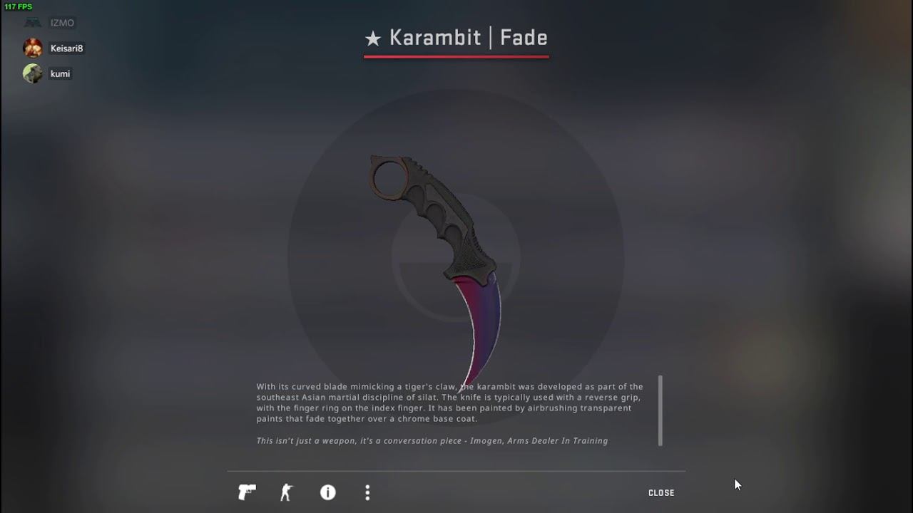 Second Case ever - Karambit fade смотреть онлайн