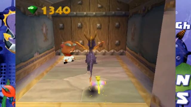 Spyro 2: Ripto's Rage! 100% Walkthrough - 10 - Autumn Plains смотреть онлайн