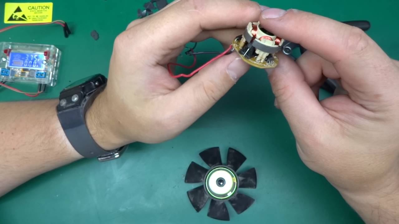 How to reverse the rotation of DC brushless fan motor from PC смотреть онлайн