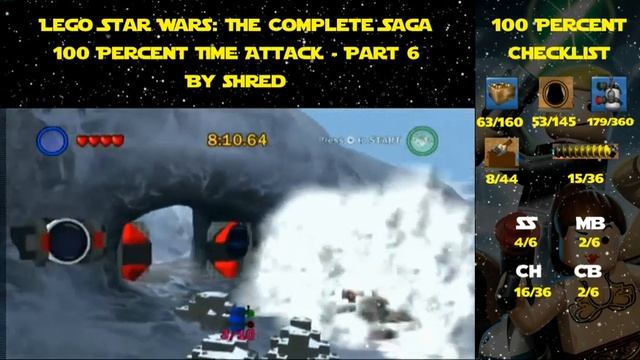Lego Star Wars: The Complete Saga - 100% Time Attack - Part 5 ~ Finishing Episode 4 & 5 смотреть онлайн