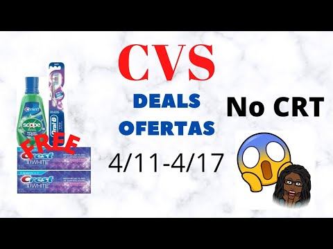 🛑CVS Ofertas GRATIS sin CRT 🤯|BEST no CRT Deals 4/11-4/17|Randee Saves смотреть онлайн