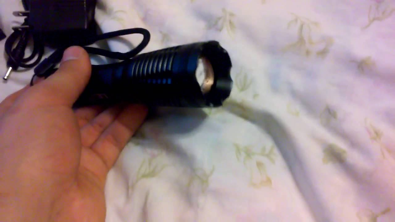 Review on LE® 1000lm Rechargeable CREE XM-L2 T6 LED Flashlight, Portable, Zoomable, смотреть онлайн