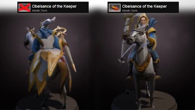 Dota 2 Keeper of the Light - Obeisance of the Keeper kinetic gem preview смотреть онлайн