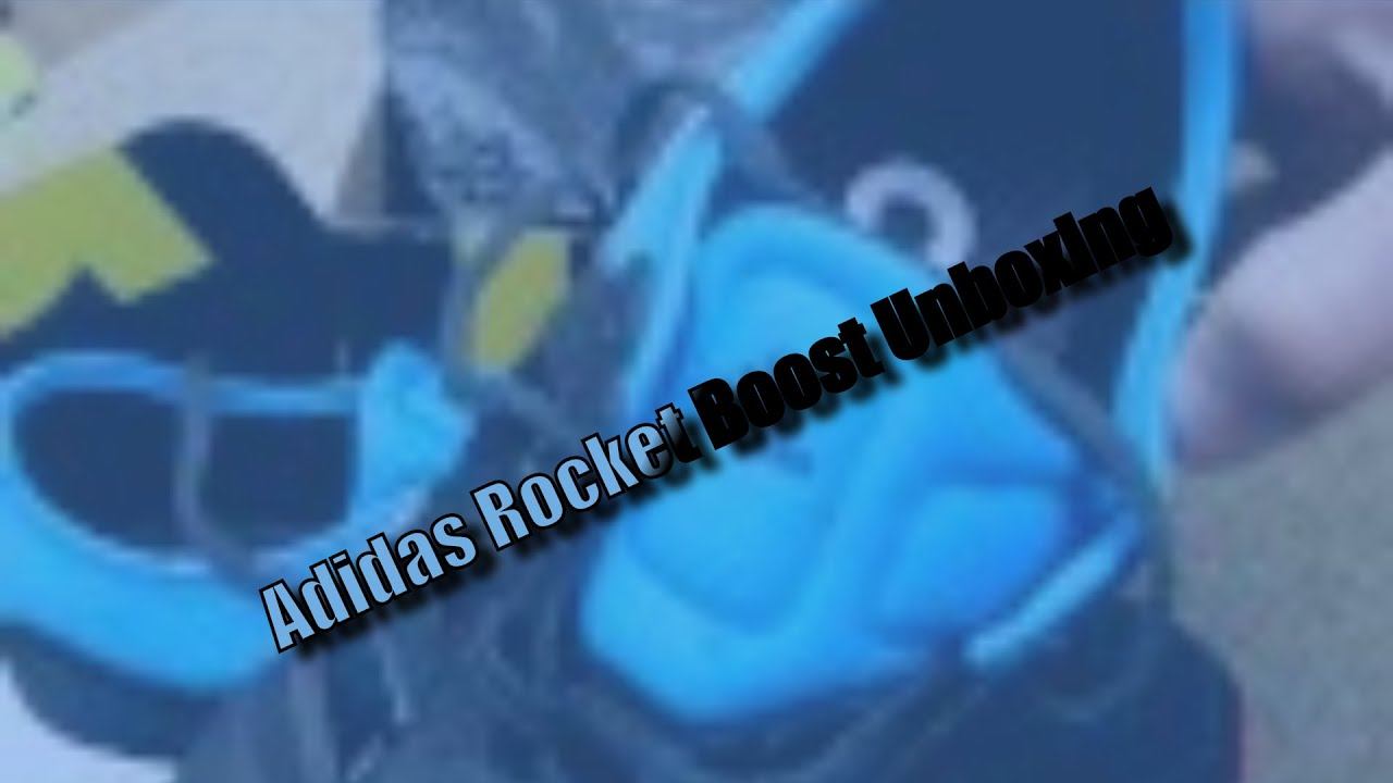 Adidas Rocket Boost Unboxing | CW17XFK смотреть онлайн