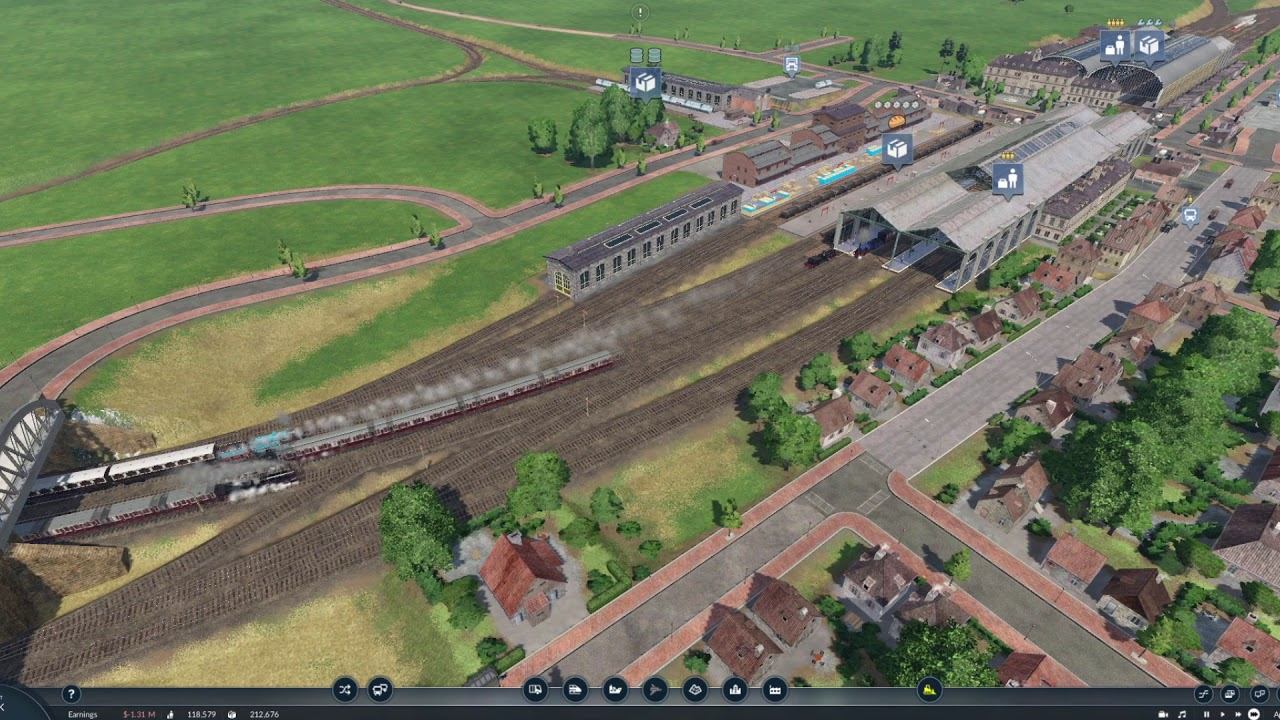 Southwold Station (Transport Fever 2 Timelapse) смотреть онлайн