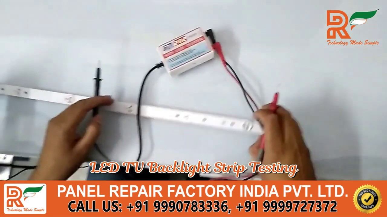 LED TV Backlight Strip Testing смотреть онлайн
