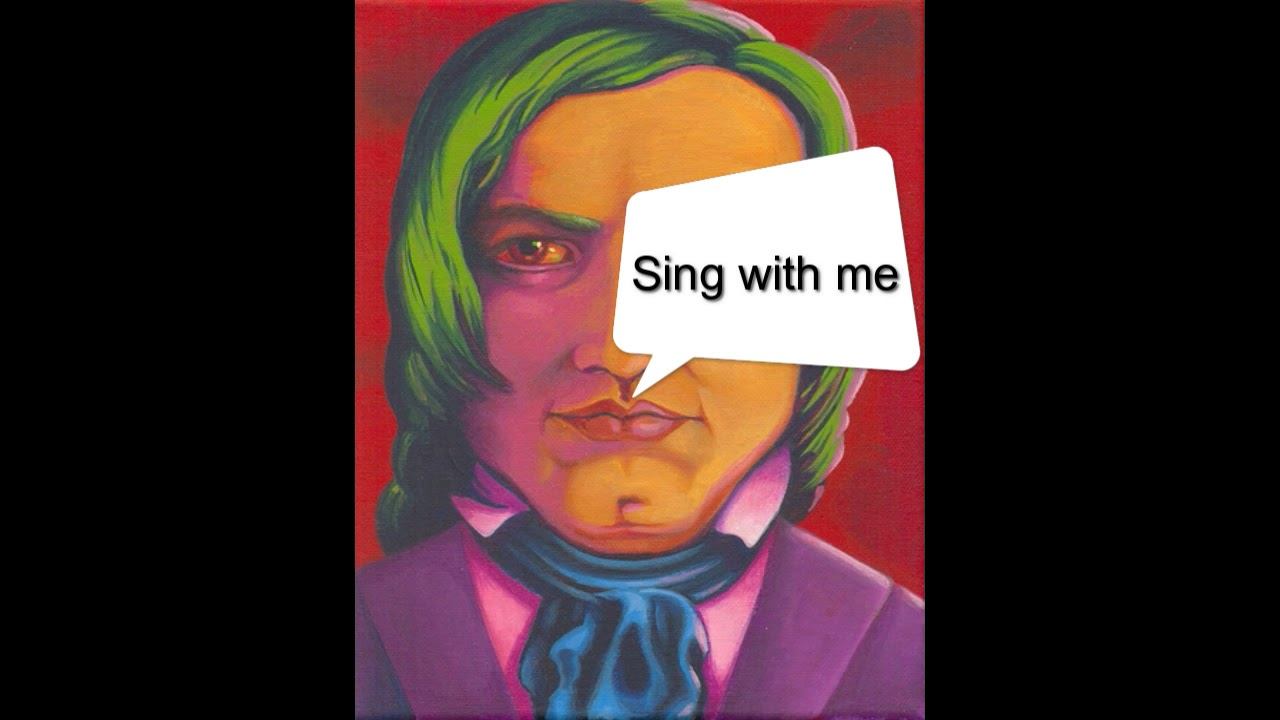 Sing with me - R. Schumann - Die Lotosblume (n.7 from Myrthen; high voice) смотреть онлайн