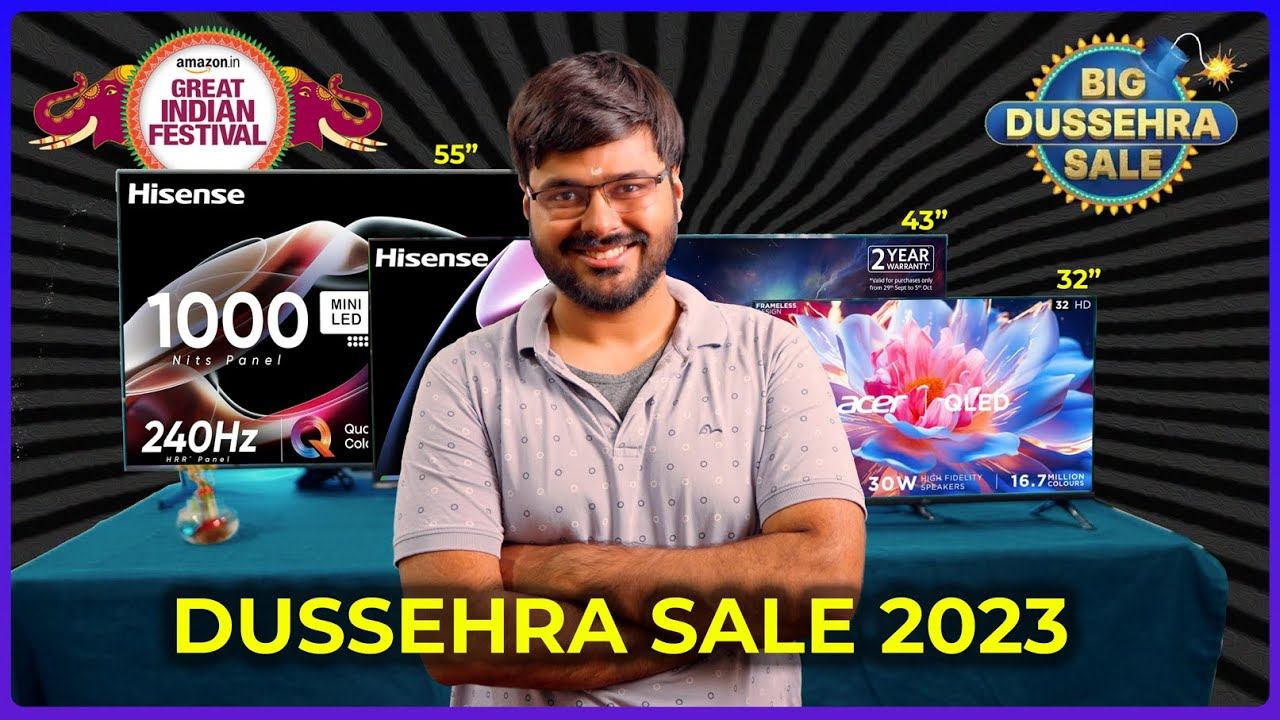 LIVE NOW 💻🔥 Amazon Great Indian Sale & Flipkart Big Dussehra Sale 🛍️ ALL TV DEALS 💰Q&A 201 смотреть онлайн