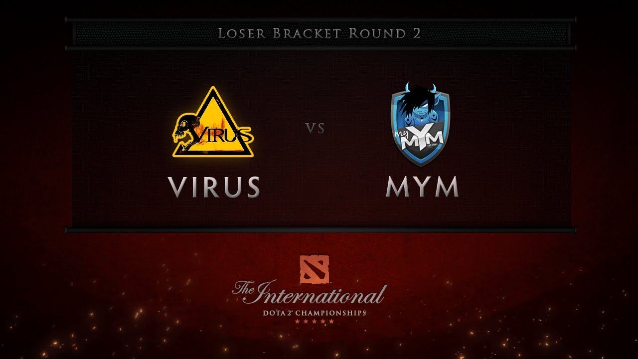 Virus vs MYM - Loser Bracket Round 2 - Dota 2 International - No Commentary смотреть онлайн