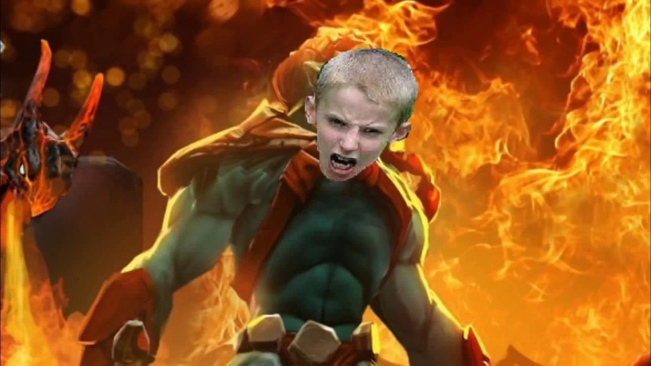 Школолошка учит играть на Хускаре Huskar Azazin Kreet смотреть онлайн