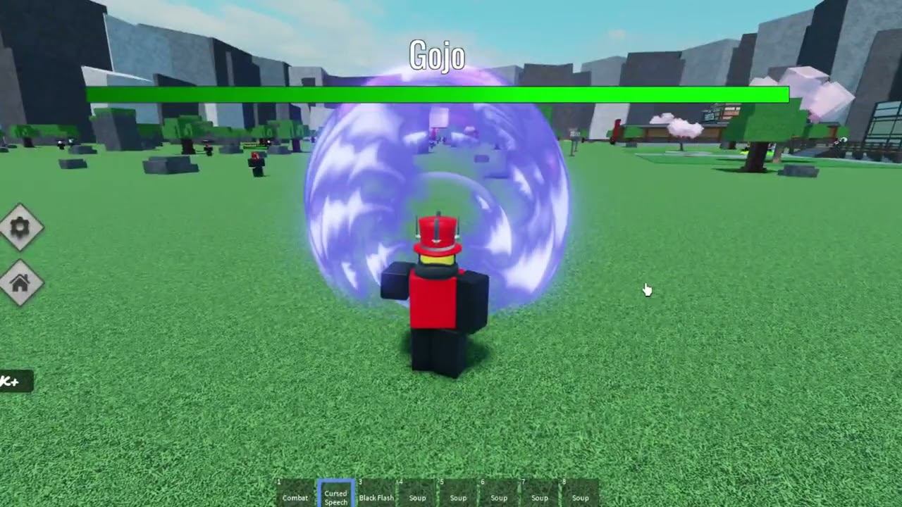 Cursed Speech And Black Flash In Roblox! (JJK Tycoon)! смотреть онлайн