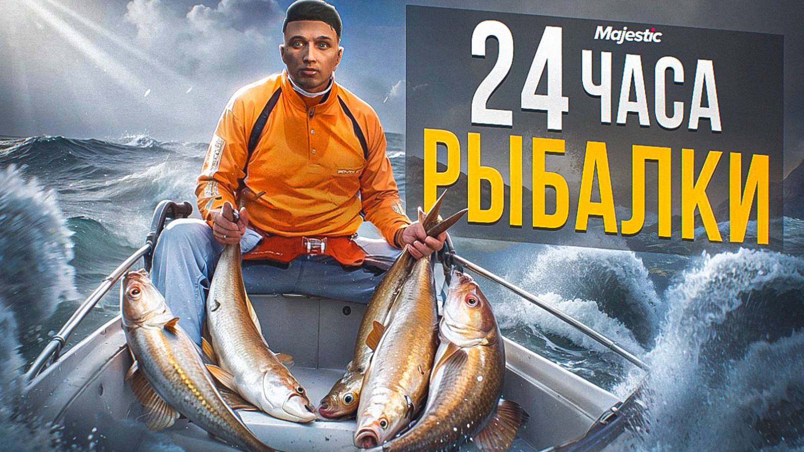 24 ЧАСА РЫБАЛКИ НА ГТА 5 РП МАДЖЕСТИК | МИЛЛИОН ЗА ДЕНЬ | ЛУЧШИЙ ЗАРАБОТОК | GTA 5 RP MAJESTIC смотреть онлайн
