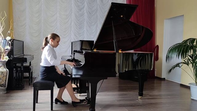 Шиванова Елисавета, 10 лет. С.Майкопар Баркарола смотреть онлайн