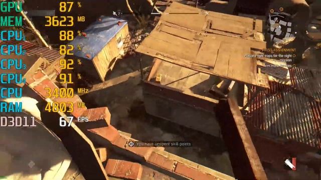 Dying Light - GTX 1050ti | i5 3470 | All Presets Side-by-Side 1080p - Benchmark Gameplay смотреть онлайн