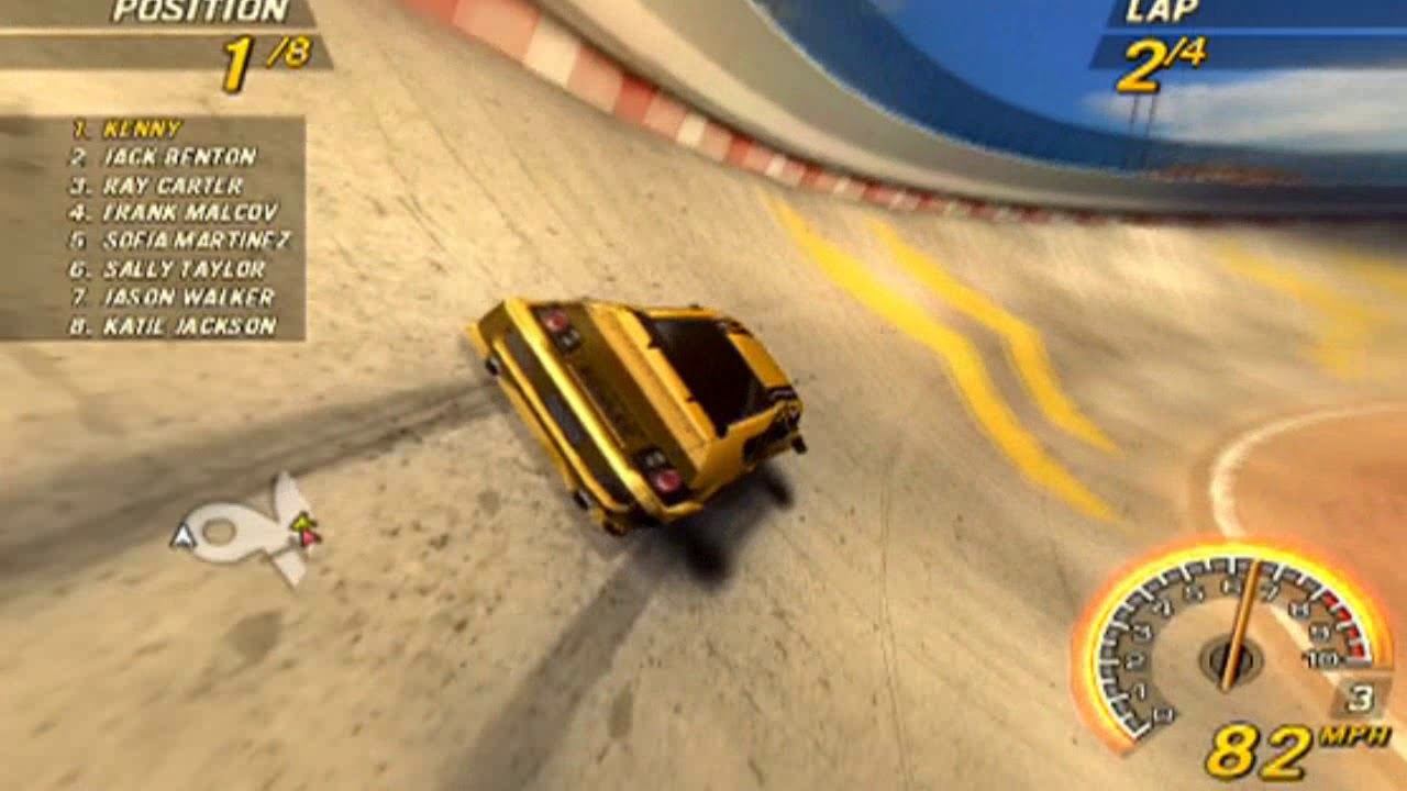 Flatout 2-Street Class (Flash Century's Derby Circuit) смотреть онлайн